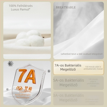 Egyszer használatos ágynemű készlet – négy darabos, 100% pamut, márka Sometimes, utazásokhoz/szállodákhoz