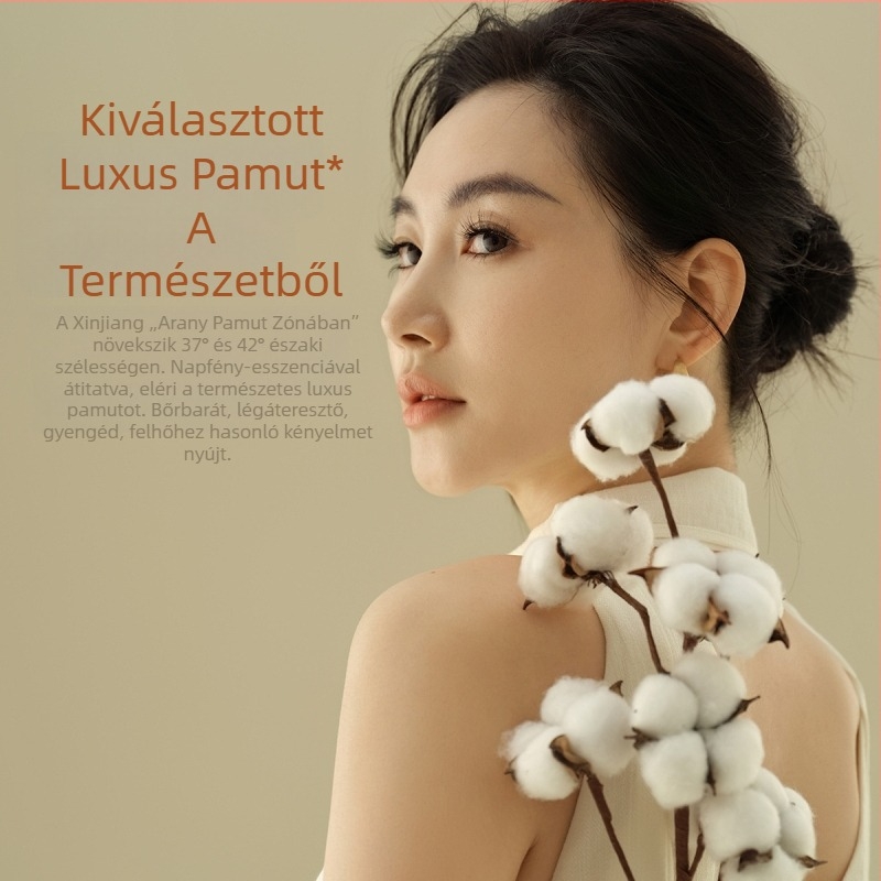 Egyszer használatos ágynemű készlet – négy darabos, 100% pamut, márka Sometimes, utazásokhoz/szállodákhoz