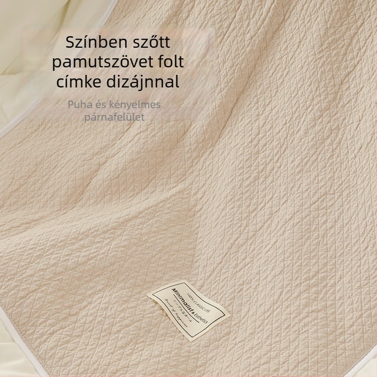 2 az 1-ben 100% pamut párna és takaró, összecsukható autóhoz, irodába és pihenésre