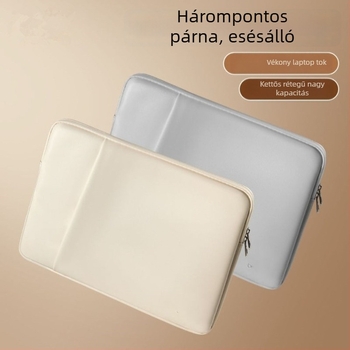 Haomo PU laptop tok belső bélésével — városi minimalist stílus, légáteresztő és vízálló, ultra könnyű és kopásálló, poliészter bélés, 2025 tavasza