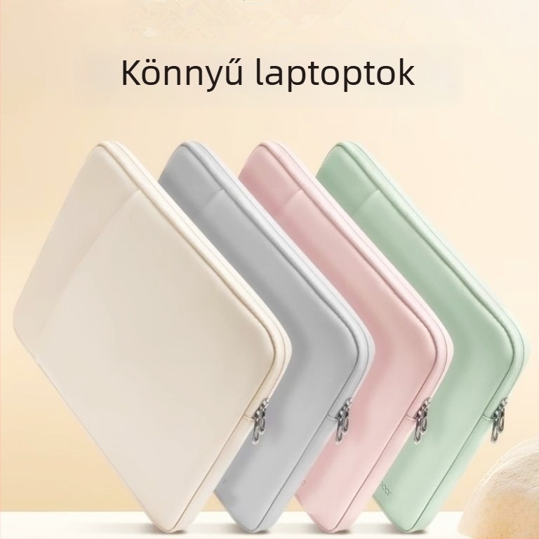 Haomo PU laptop tok belső bélésével — városi minimalist stílus, légáteresztő és vízálló, ultra könnyű és kopásálló, poliészter bélés, 2025 tavasza