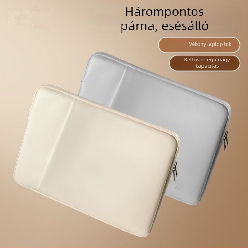 Haomo PU laptop tok belső bélésével — városi minimalist stílus, légáteresztő és vízálló, ultra könnyű és kopásálló, poliészter bélés, 2025 tavasza