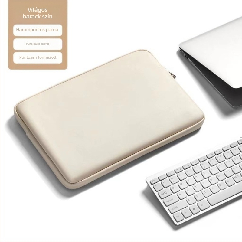 Haomo PU laptop tok belső bélésével — városi minimalist stílus, légáteresztő és vízálló, ultra könnyű és kopásálló, poliészter bélés, 2025 tavasza