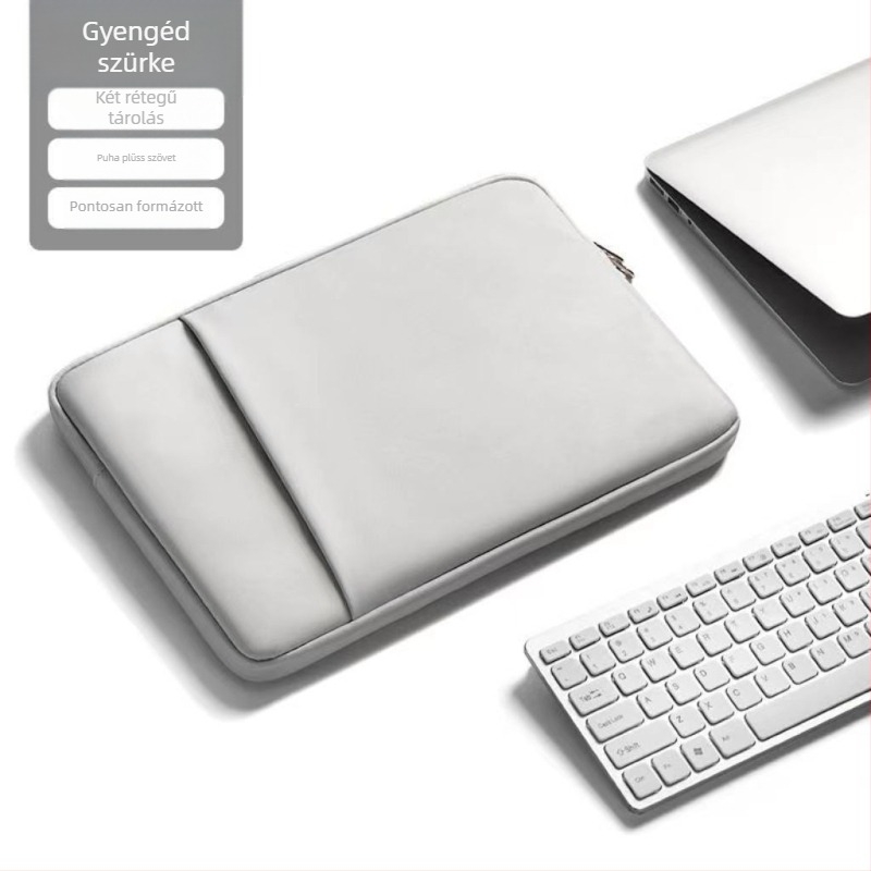 Haomo PU laptop tok belső bélésével — városi minimalist stílus, légáteresztő és vízálló, ultra könnyű és kopásálló, poliészter bélés, 2025 tavasza