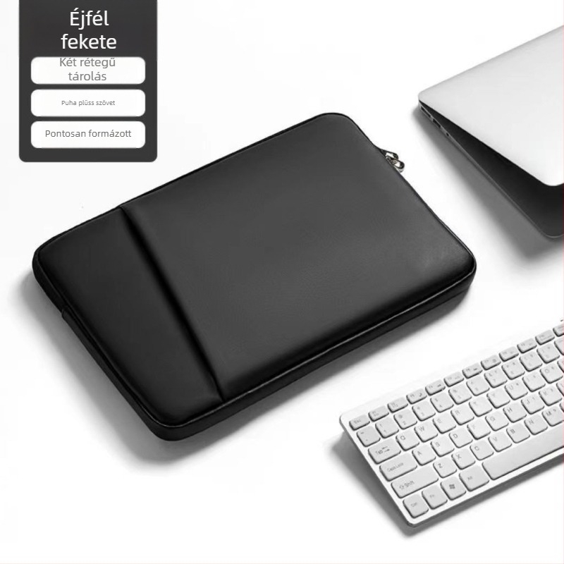 Haomo PU laptop tok belső bélésével — városi minimalist stílus, légáteresztő és vízálló, ultra könnyű és kopásálló, poliészter bélés, 2025 tavasza