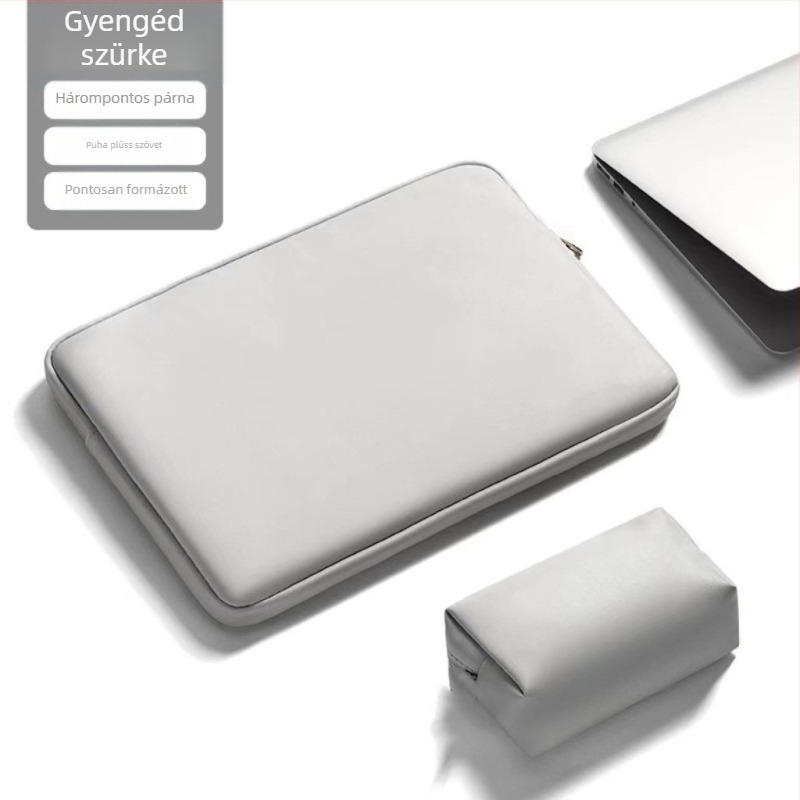 Haomo PU laptop tok belső bélésével — városi minimalist stílus, légáteresztő és vízálló, ultra könnyű és kopásálló, poliészter bélés, 2025 tavasza