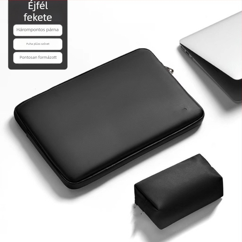 Haomo PU laptop tok belső bélésével — városi minimalist stílus, légáteresztő és vízálló, ultra könnyű és kopásálló, poliészter bélés, 2025 tavasza