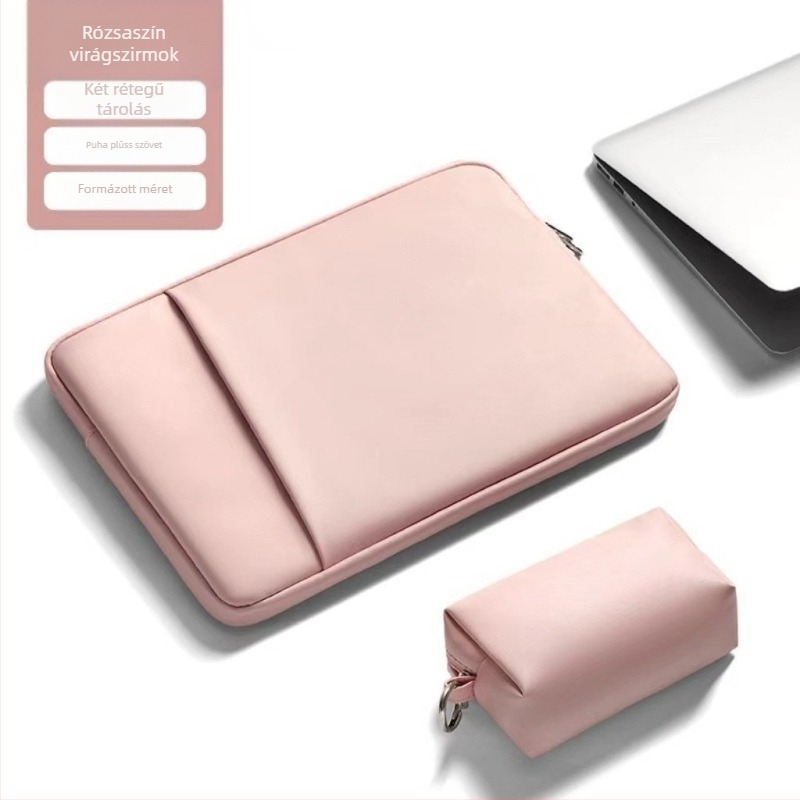 Haomo PU laptop tok belső bélésével — városi minimalist stílus, légáteresztő és vízálló, ultra könnyű és kopásálló, poliészter bélés, 2025 tavasza