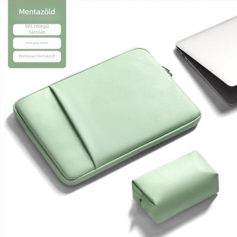 Haomo PU laptop tok belső bélésével — városi minimalist stílus, légáteresztő és vízálló, ultra könnyű és kopásálló, poliészter bélés, 2025 tavasza