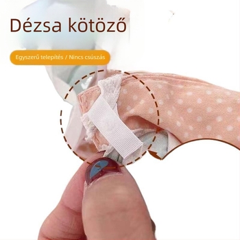 Ágytakaró huzat négy sarkon rögzítő pántokkal, plosk pamutpántok, Pima pamut, tie-dye nyomás, modern minimalista stílus