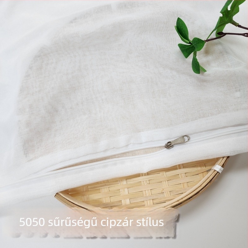 100% pamutból készült paplanhuzat, sima szövésű, tie-dye felület, 40-es szál, súly 300–500 g