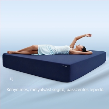 Gumis lepedő matracvédő, az év minden időszakára illeszkedő, teljes lefedettség, modern minimalista stílus