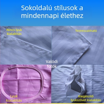 Fehér masszázságy lepedő, 100% pamut, perforált, kozmetikai szalonhoz