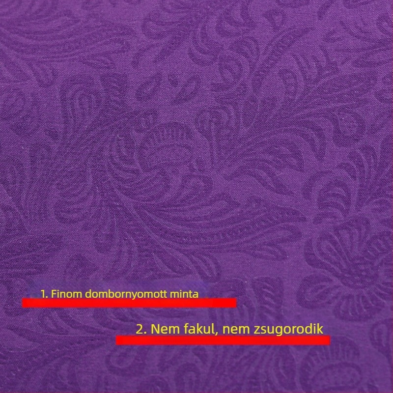 Szépségszalon masszázsasztal lepedő, bőrbarát, lélegző, vastagított, egyszínű lila