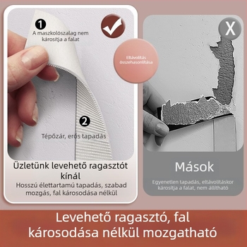 Filc falikép és parafa fotófal – fúrás nélkül rögzíthető, tűzőkapcsokkal is – nappali, hálószoba és íróasztal dekorációja