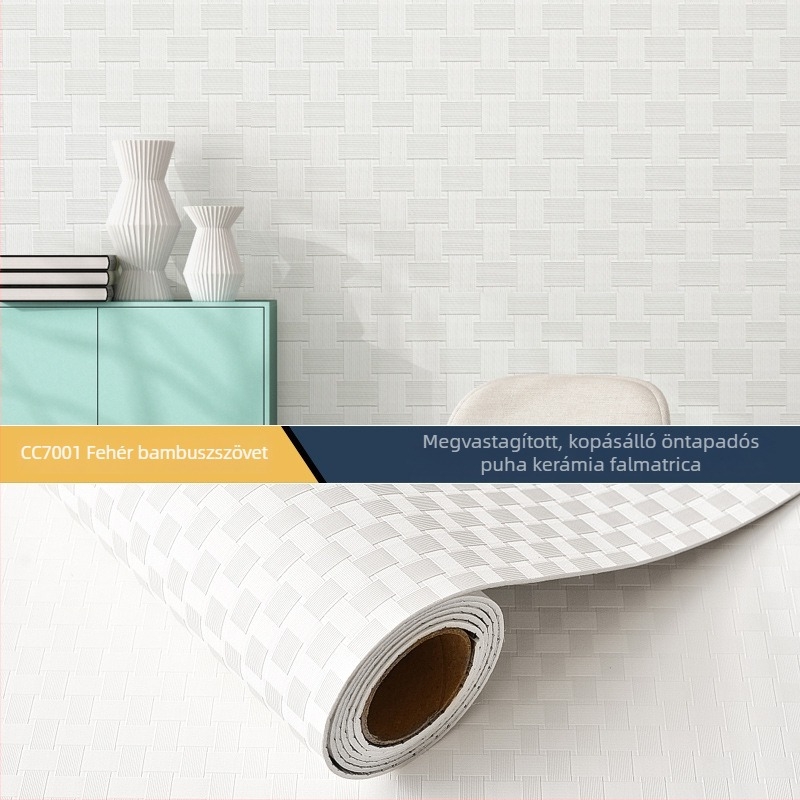 Öntapadós falikép puha porcelán kőhatású, vízálló és nedvességálló, rugalmas dekoratív kőpanel