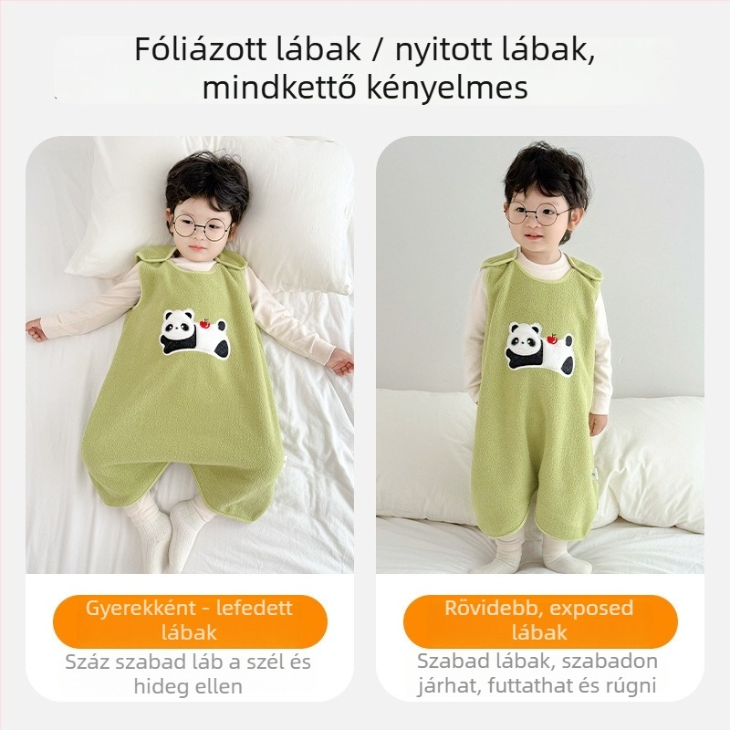 Ujj nélküli hálózsák babáknak, mellény-stílus, vastag poliészter anyag és poliészter bélés, téli–ősz használatra