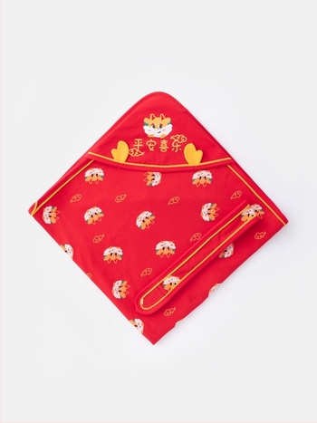 Baba ölelős swaddle takaró, 95% feletti pamut, minden évszakra, állatmintás, biztonsági osztály A