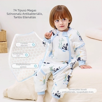 i-baby mind a szezonokra szóló gyerek alvózsák quiltelt anti-kick takaróval, akár 0,5 kg-ig, külső anyag viszkóz/pamut; belső modal/pamut elasztánnal