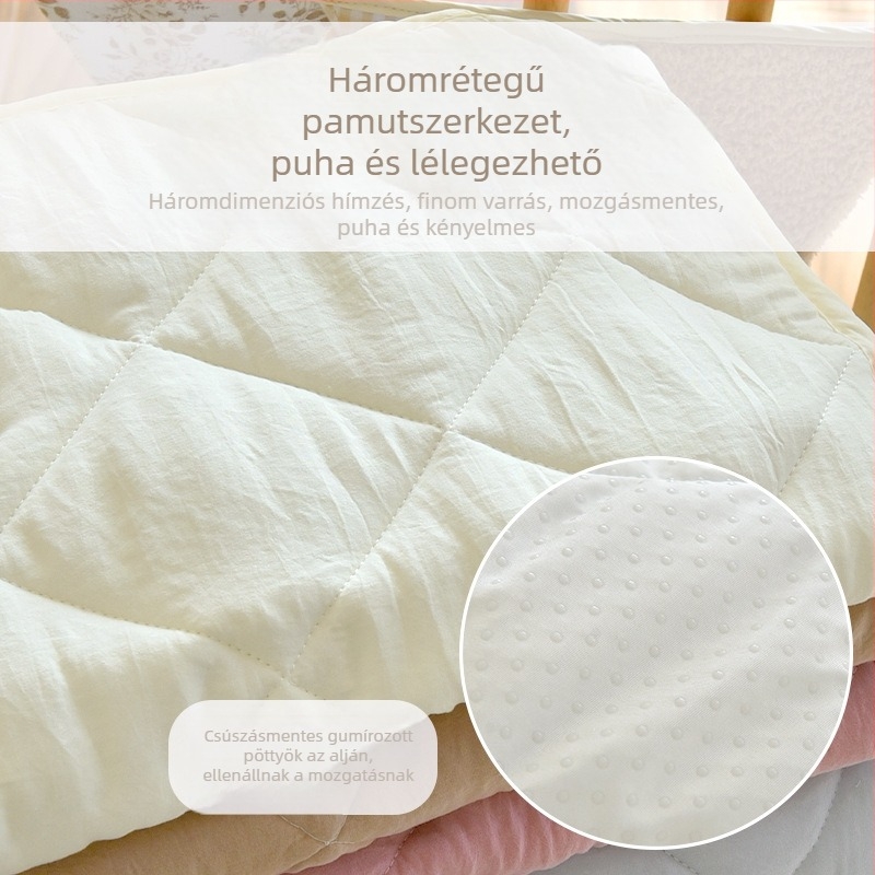 Babakocsi párna – pamut, mosható, 0–12 hónapos gyerekeknek