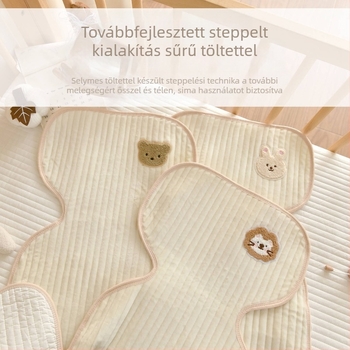 Őszi–téli vastag babakocsi ülésvédő, univerzális étkezőszék párna, 0–1 éveseknek