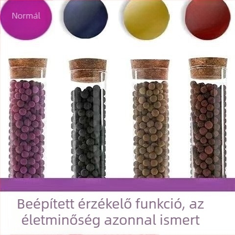 Kálium-permanganát golyó — nano ásványi kristályok a formaldehid eltávolítására, bambuszszén zacskó, 1 kg