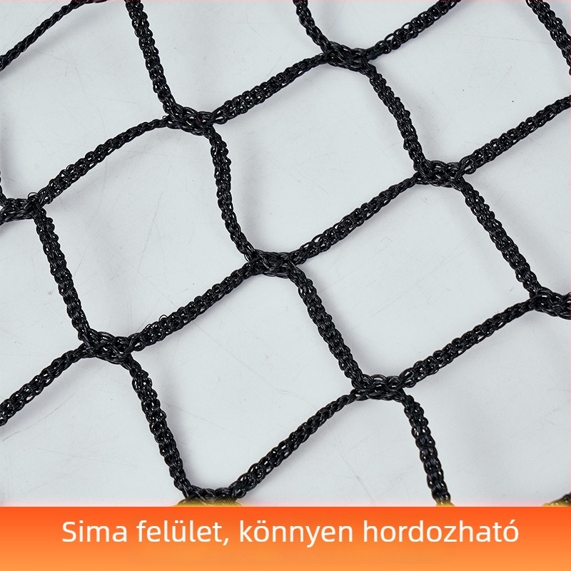 Csomómentes tenisz háló egyes- és páros játékokra, professzionális versenyekhez, PE anyag, 3 kg