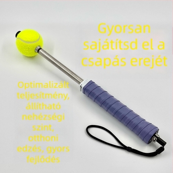 Teniszütőfej kiengedésére szolgáló edzőeszköz – Swing-edzés tenisz gyakorláshoz, Modell F97H785T6H7M8S; Kategória: Tenisz; Logó nyomtatása: Nem engedélyezett; Egyéni feldolgozás: Nem
