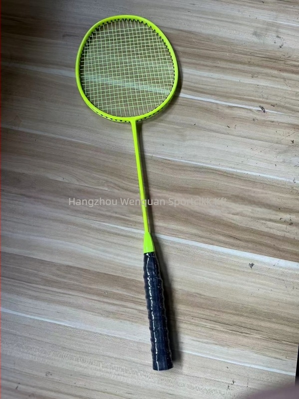 Bádminton ütő, keret alumíniumötvözet, 4U, fogantyú G4, szálas selyem húrok
