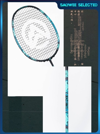 ALPSPORT tollaslabda ütő szénszálas kerettel, 80–84 g, feszítés 28 lb, közvetlen ütés