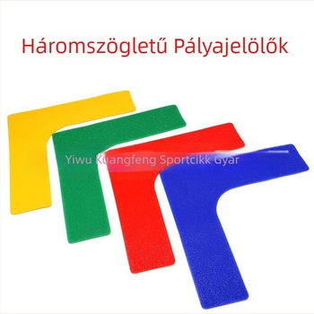 PVC jelzőkorongok tenishez, futballhoz és tollaslabdához
