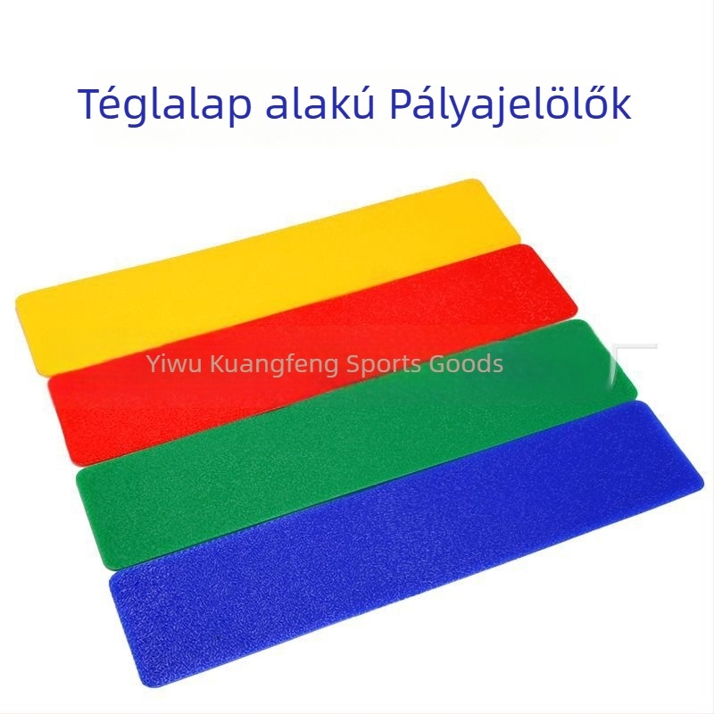 PVC jelzőkorongok tenishez, futballhoz és tollaslabdához