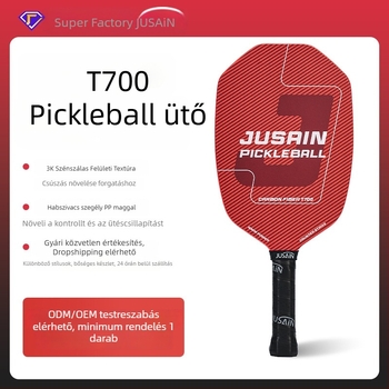 Jusian karbon szálas pickleball ütő, tömeg 225 g