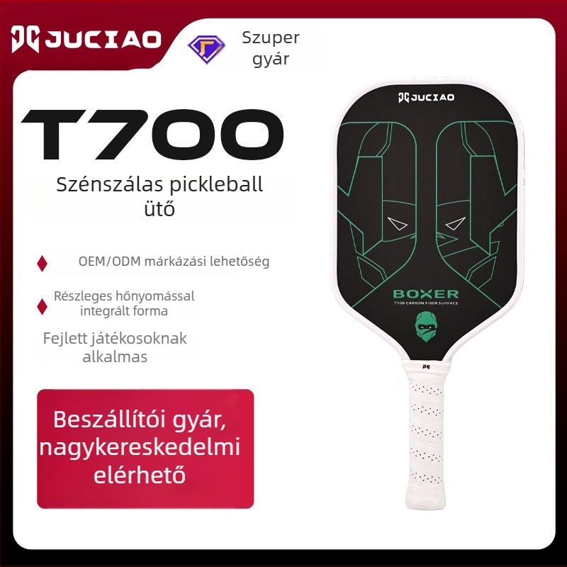 Juciao T700 szénszálas pickleball ütő - két rétegű hab, hőpréselt, 225 g