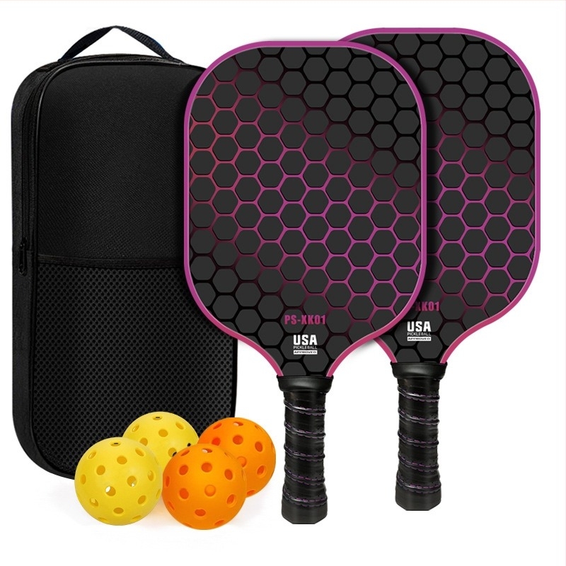PANEL SOUND Üvegszálas keretű pickleball ütő készlet színátmenetes