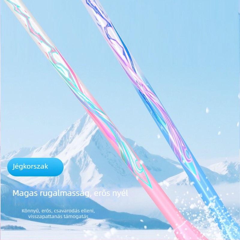 Peak tollasütő, keret anyaga szénszál, tömeg 80–84 g, markolat vastagsága G5, univerzális játékstílus