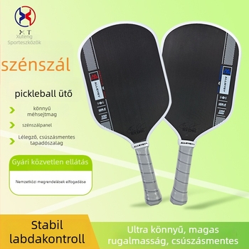 Pickleball ütő ALLGYGY, T700 szénszálas + PP + EVA, GEN4 mag, tömeg 225±5 g