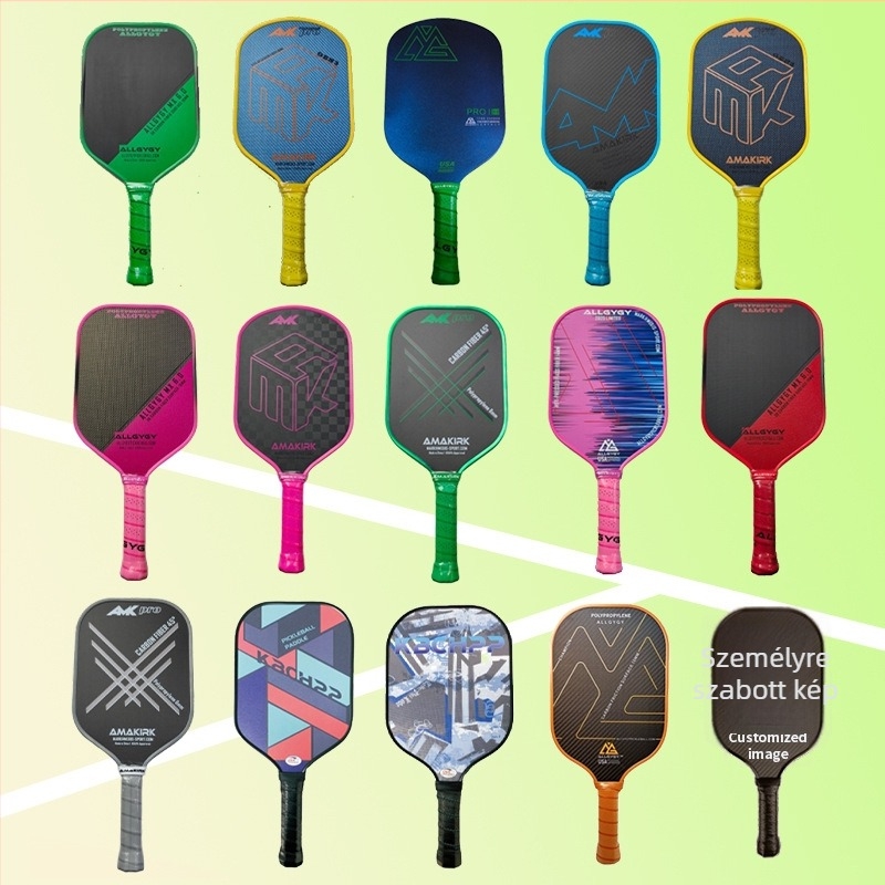Pickleball ütő ALLGYGY, T700 szénszálas + PP + EVA, GEN4 mag, tömeg 225±5 g
