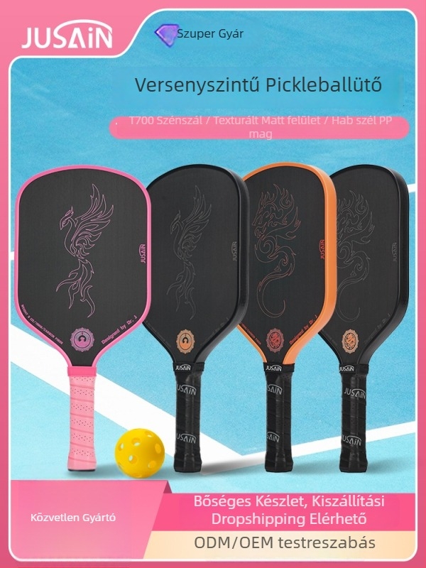 Jusian Pickleball ütő, szénszálas, 230 g