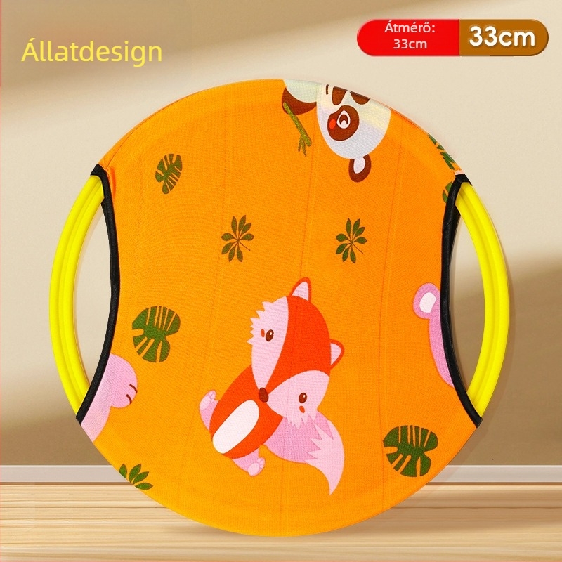 Dupla tálas karika dobálás és elkapás készlet — PVC interaktív játék szülő-gyermekek számára, beltéri és kültéri használatra (14+)