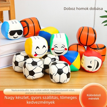 PVC anyagú homokzsák dobálós játék gyerekeknek – Szórakozás, 4–6 éveseknek