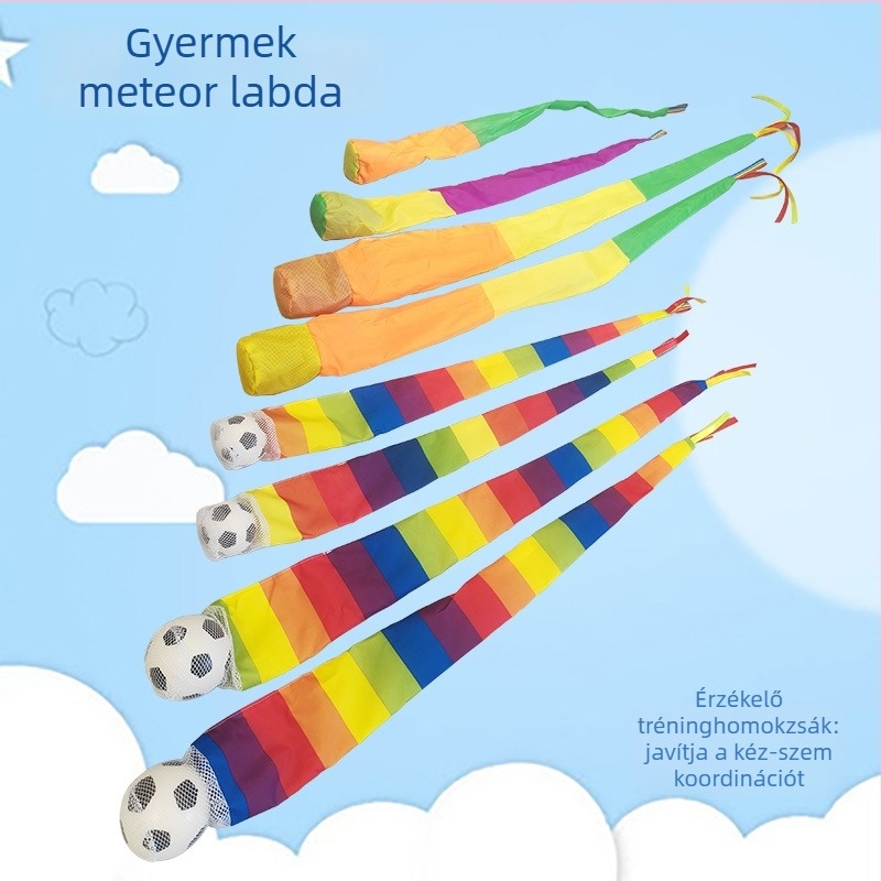 Textilből készült érzékszervi tréningkészlet gyerekeknek 4–6 évesek számára — dobás és fogás, puha labda