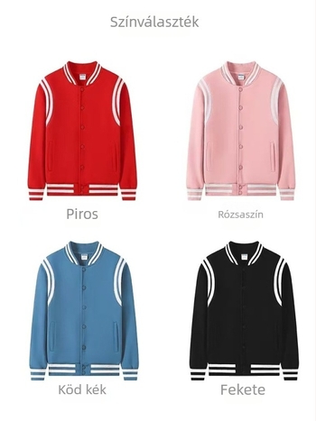 Kardigán-stílusú munkás dzseki fleece béléssel, hosszú ujjú, laza szabás, 100% poliészter, logó nyomtatás