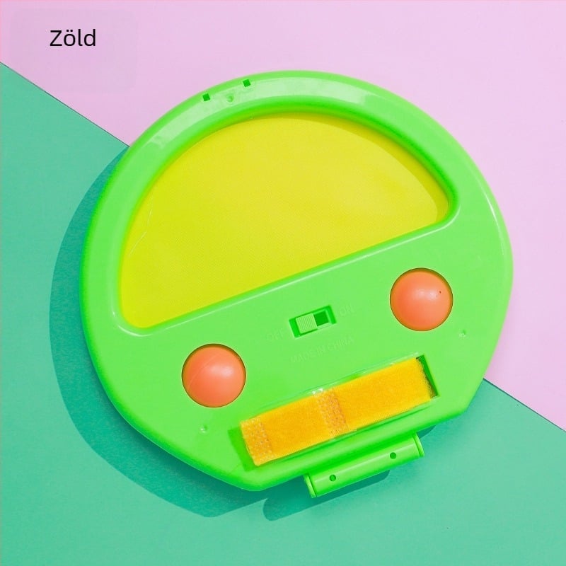 Szülő–gyermek edzőlabda dobálás és elkapásra – beltéri asztalitenisz játék (nylon anyag, Jian Ling márka, Guangdong eredet)