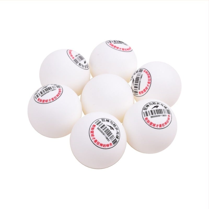 Asztalitenisz-labdák gépekhez – Crazy God, PP anyag, 3 csillagos, magas rugalmasságú, 144 darabos készlet