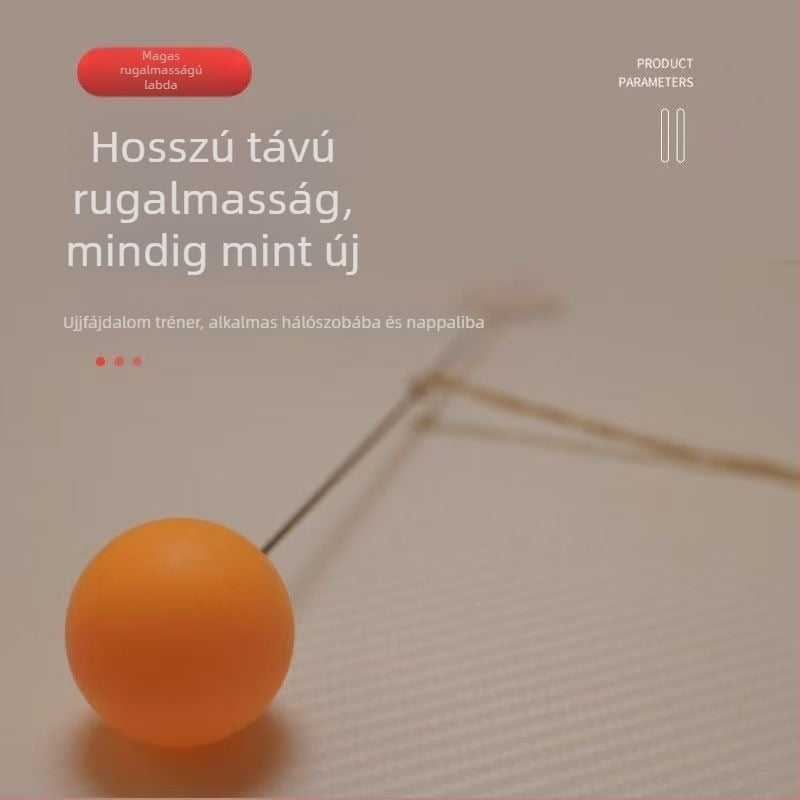 Asztalitenisz labda - nagy rugalmasságú, anyag: selyem virág, logó nélkül