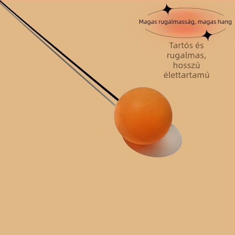 Asztalitenisz labda - nagy rugalmasságú, anyag: selyem virág, logó nélkül