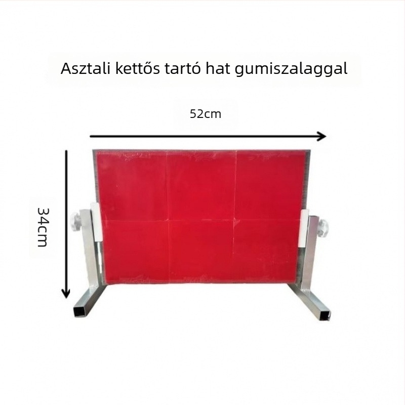 Asztali ping-pong edző – egyéni otthoni gyakorlásra (PVC; asztali kialakítás; logó nélkül)