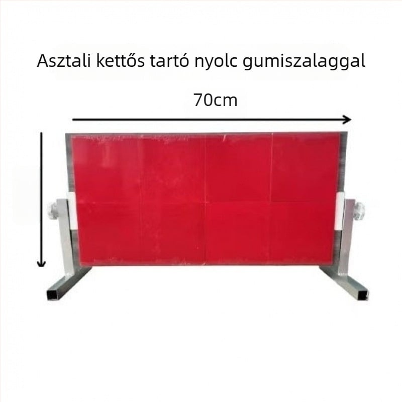Asztali ping-pong edző – egyéni otthoni gyakorlásra (PVC; asztali kialakítás; logó nélkül)
