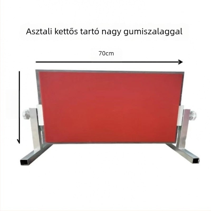 Asztali ping-pong edző – egyéni otthoni gyakorlásra (PVC; asztali kialakítás; logó nélkül)